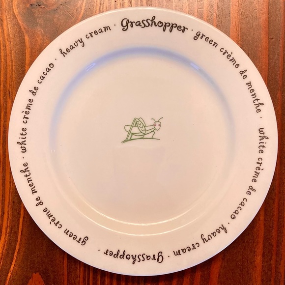 Pottery Barn Bar Lingo Plate Set - Picture 3 of 11